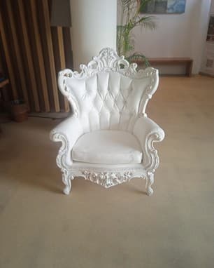 Silla decorativa ornamental
