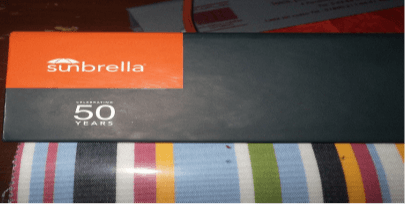 Materiales Sunbrella